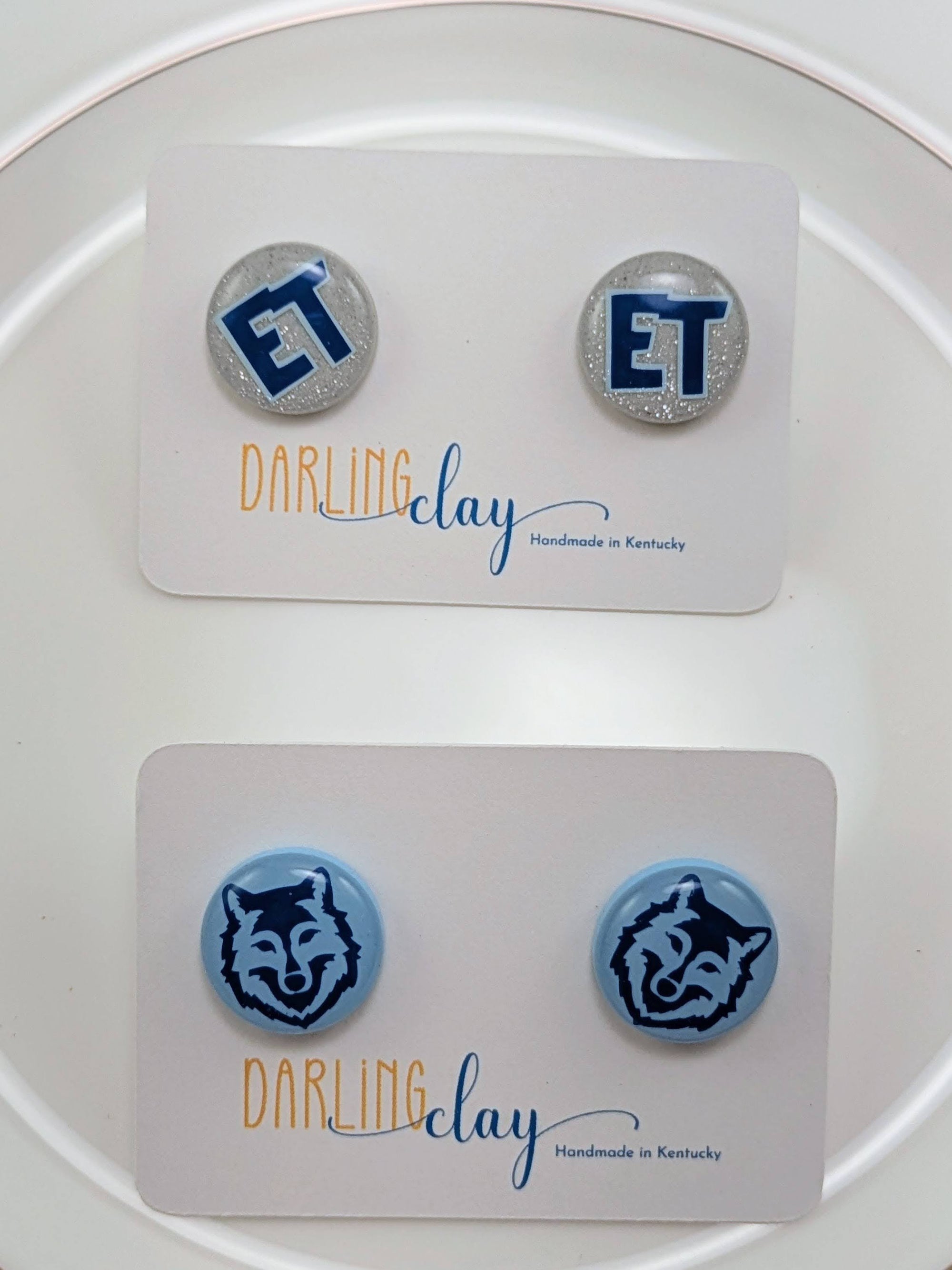 Echo Trail Spirit Earrings – Custom Handmade Dangles and Studs