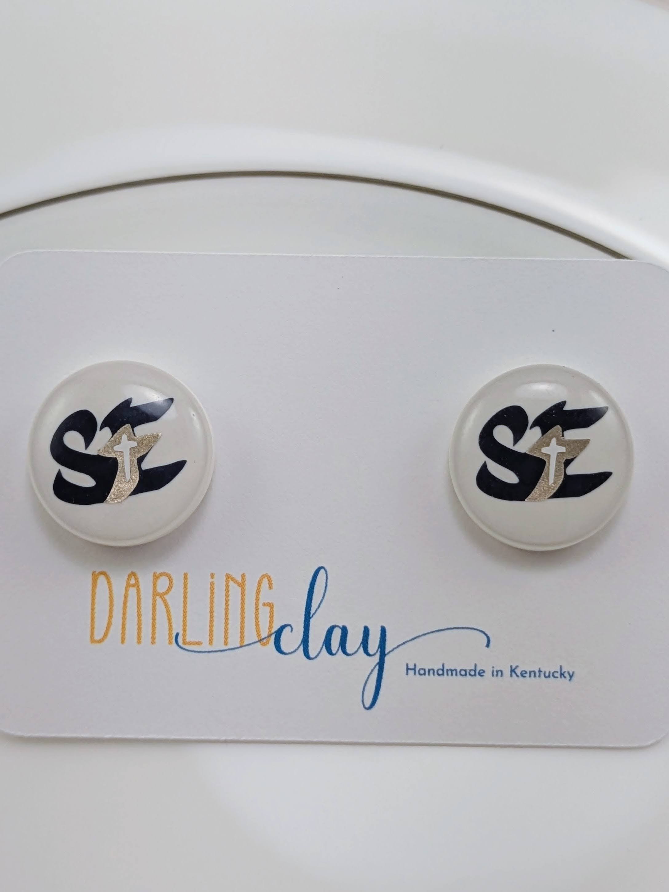 St. Edwards Spirit Earrings – Custom Handmade Dangles and Studs